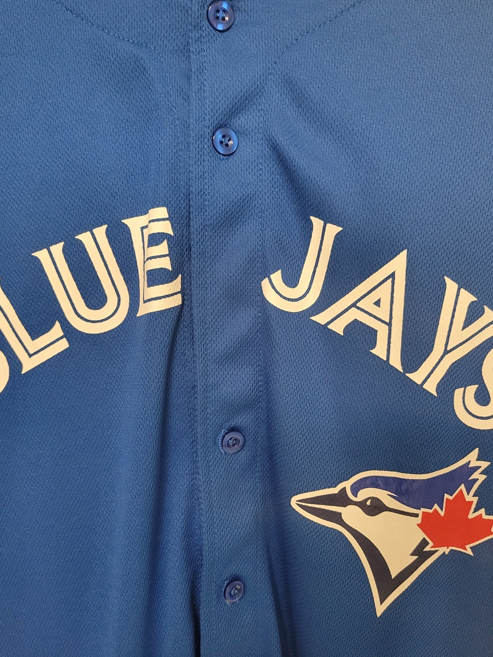 Toronto Blue Jays Pride Jersey Cape XL Rainbow MLB Button Front Baseball Jersey - Picture 3 of 6
